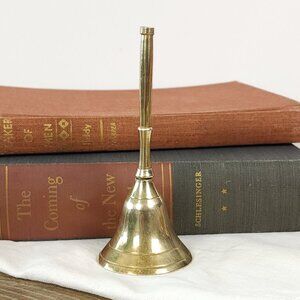 Vintage Brass Hand Bell, Altar‎ Bell